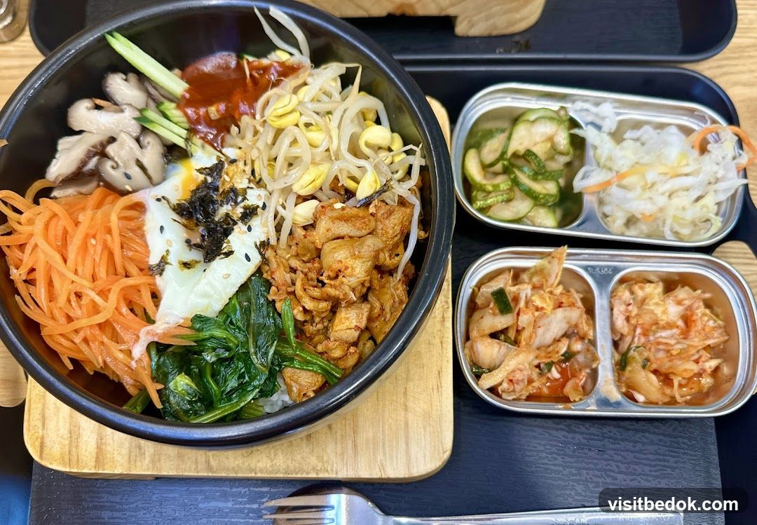 Bibimbap with Side Dishes