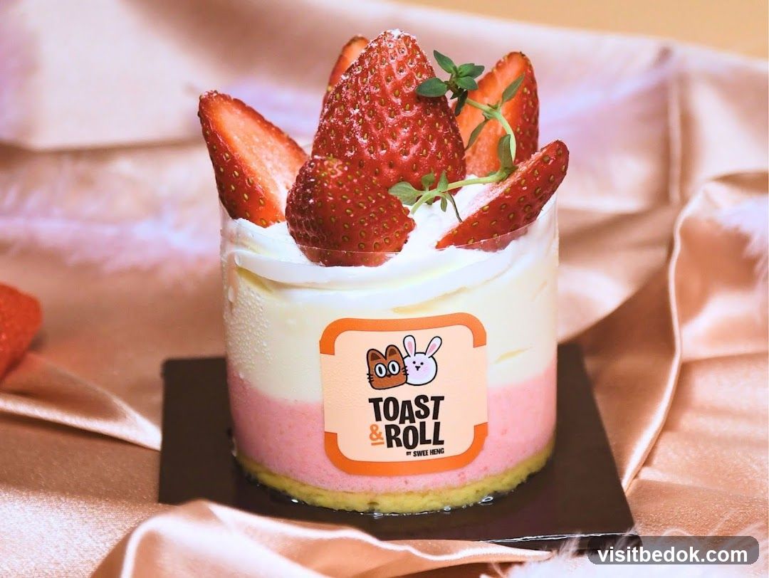 Strawberry Mousse Cake