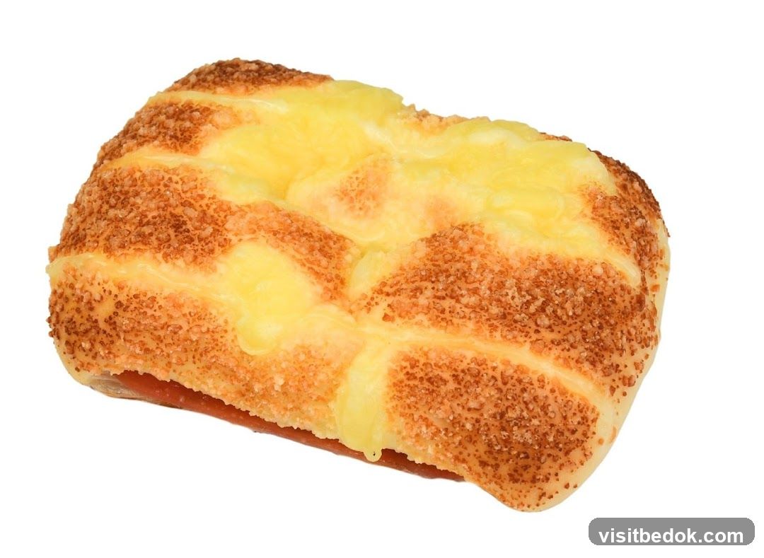Baked Pastry with Cheese and Crumbs