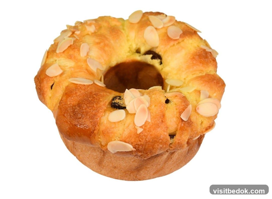 Almond Raisin Ring Cake