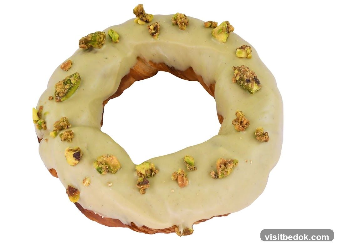 Pistachio Croissant Donut