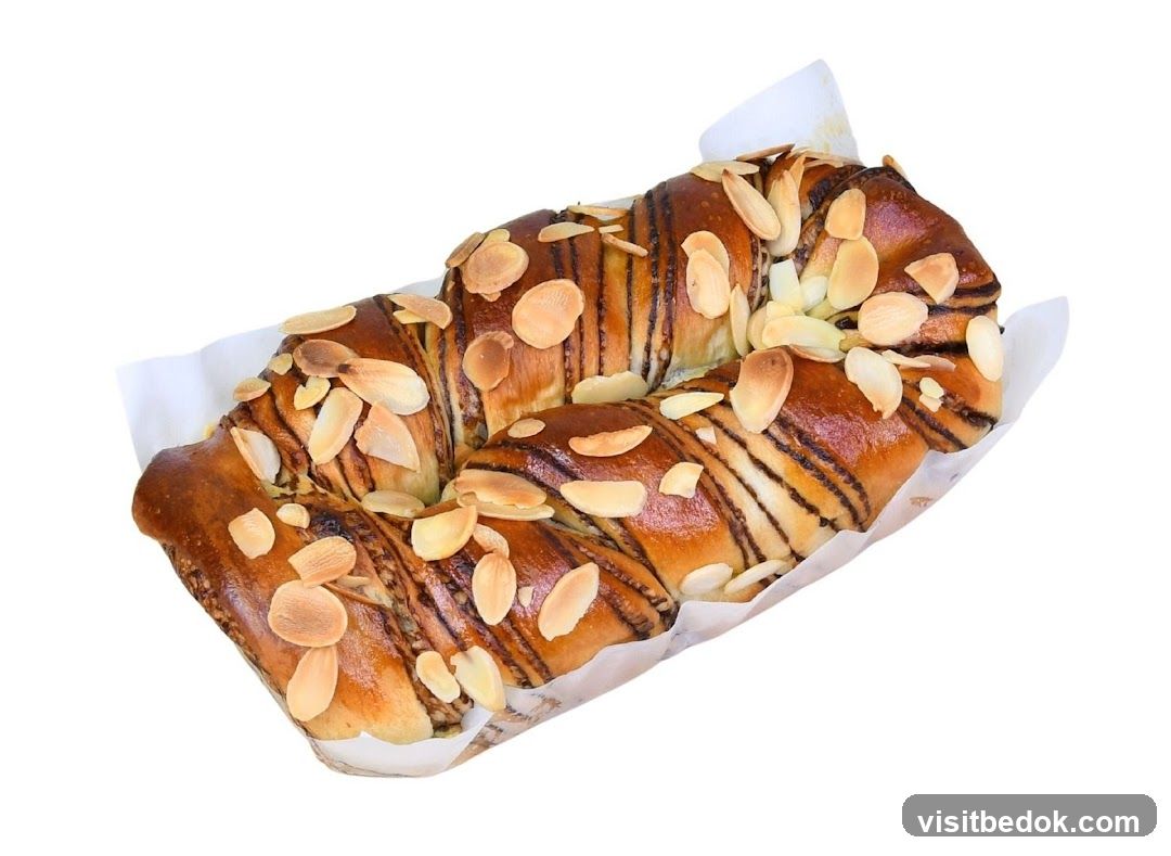 Almond Chocolate Swirl Bread
