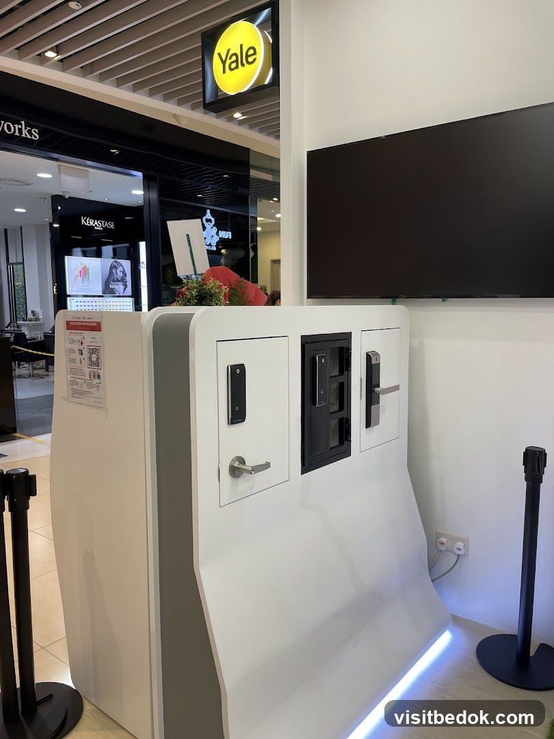 Yale Smart Lock Display