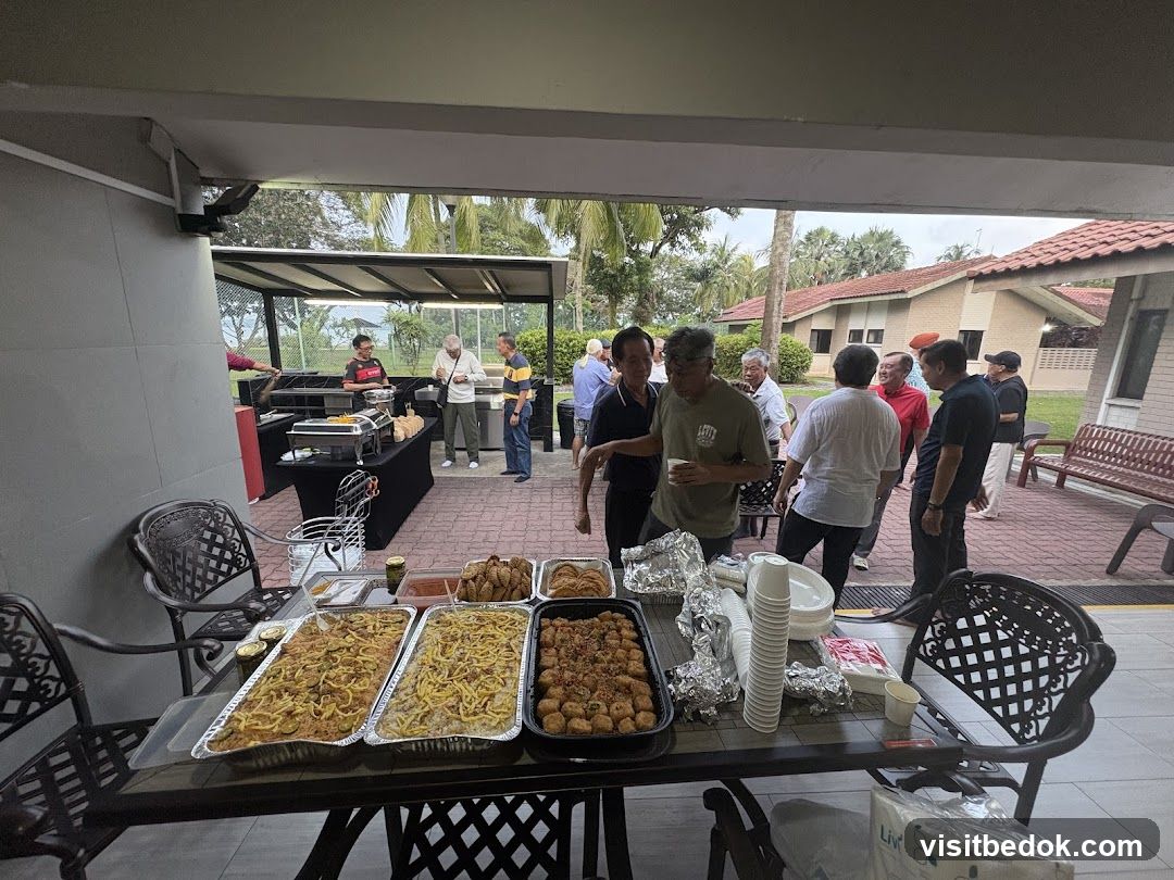 Outdoor Buffet Gathering