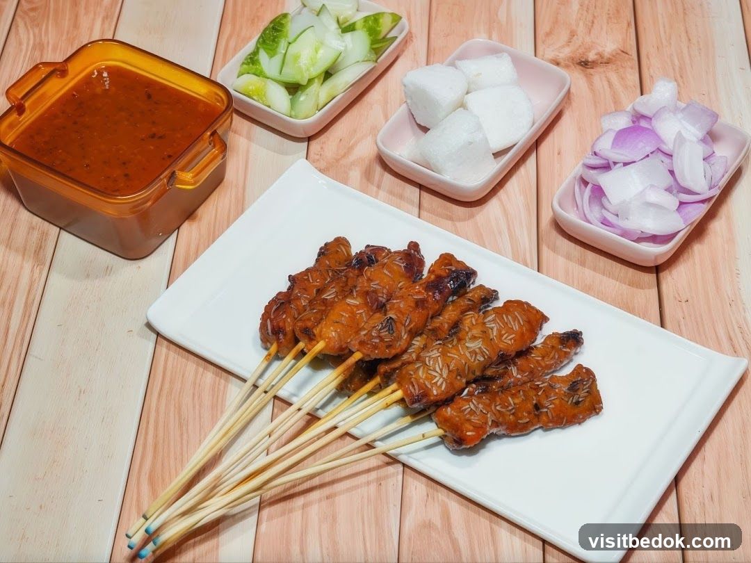 Chicken Satay with Accompaniments