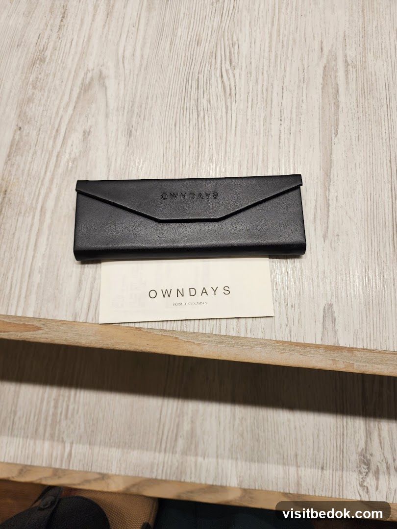 Eyeglass Case and Card
