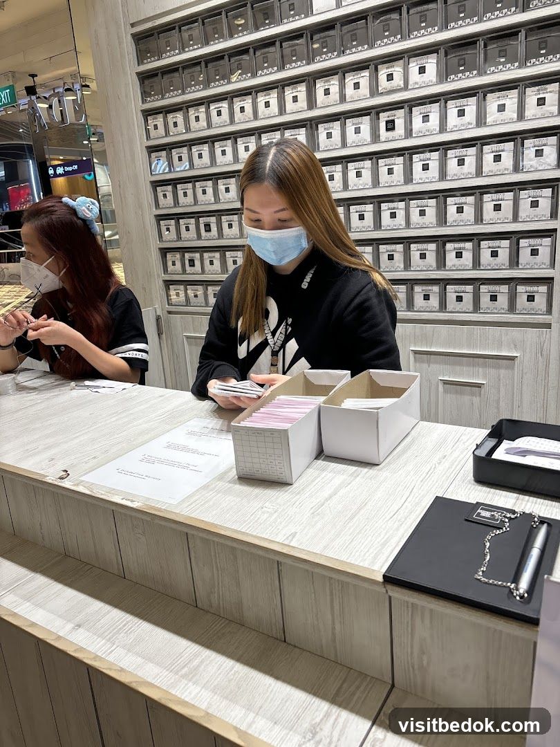 Staff at Counter