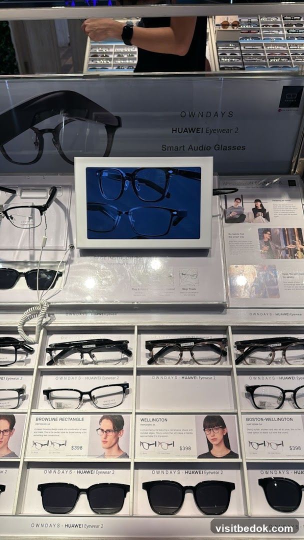 OWNDAYS HUAWEI Eyewear 2 Smart Audio Glasses Display