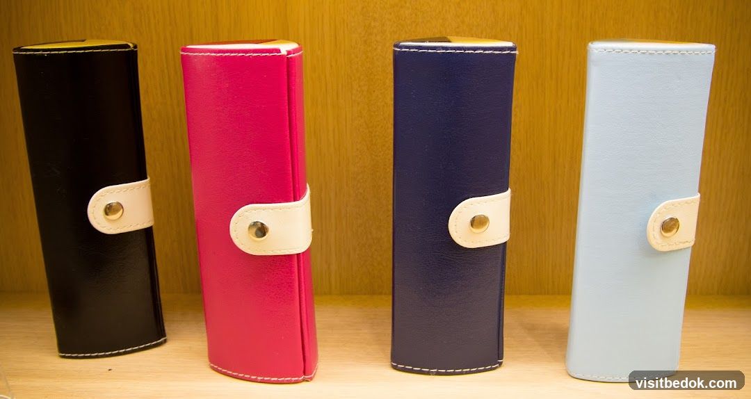 Four colorful cases