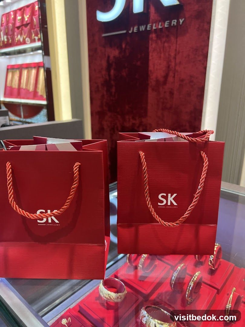 SK Jewellery Shopping Bags