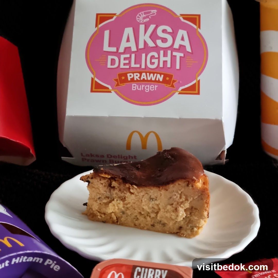 McDonald's Laksa Delight Prawn Burger Meal