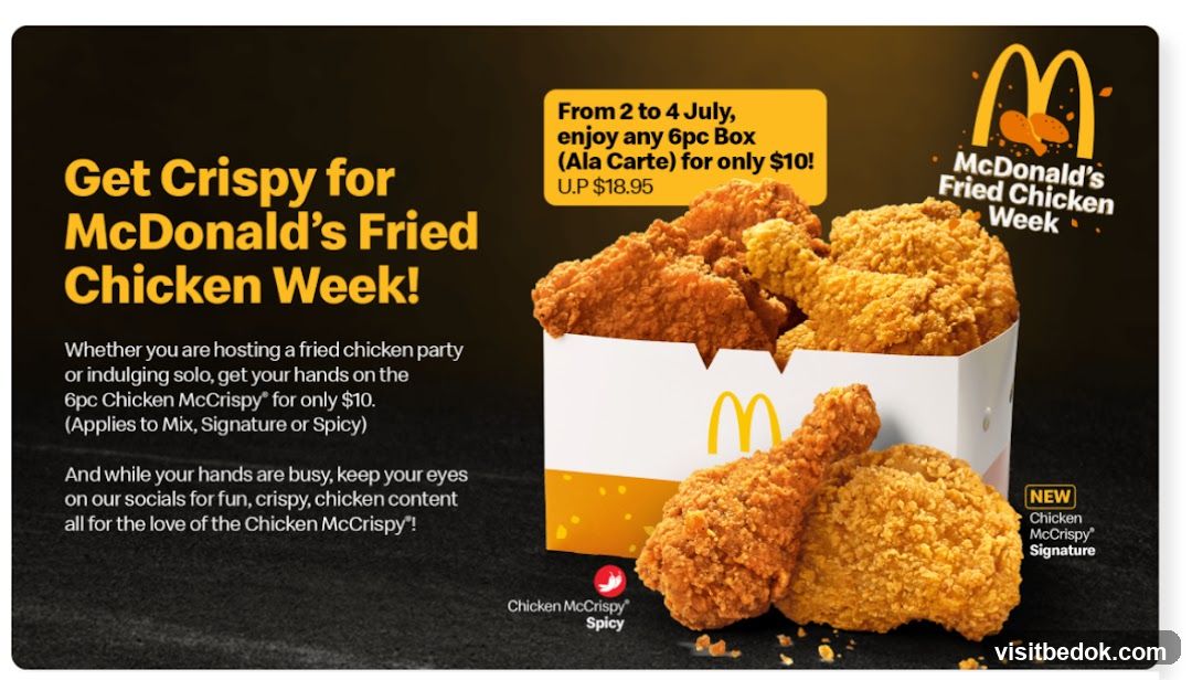 McDonald's Fried Chicken Week Promotion