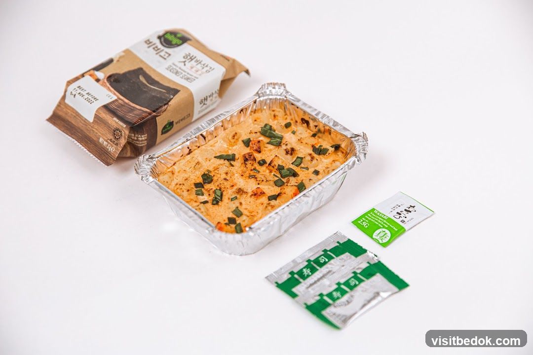 Seasoned Seaweed and Baked Dish