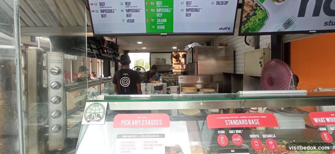 Restaurant Interior with Menu
