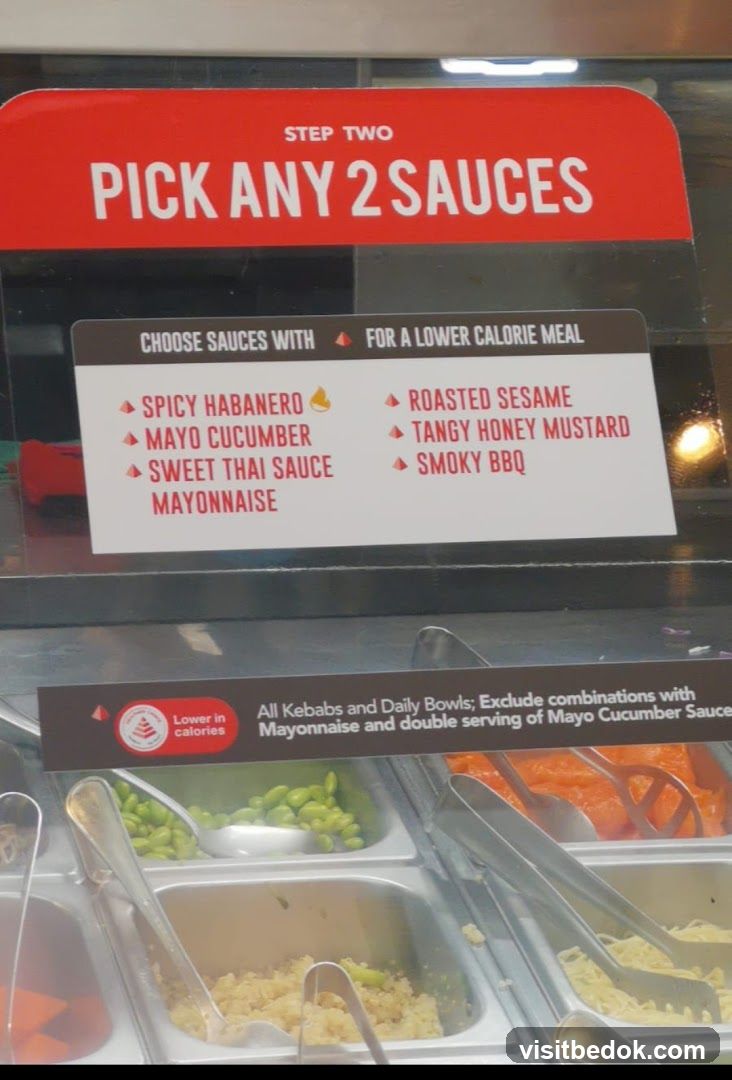 Sauce Selection