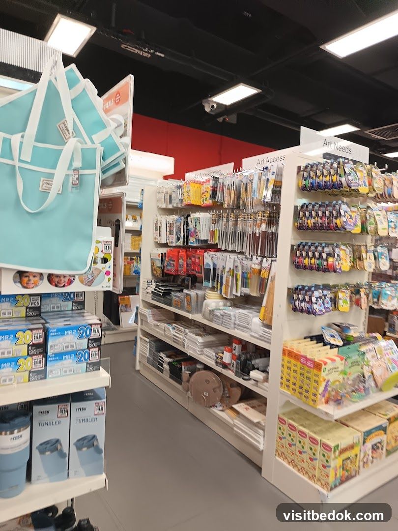 Art Supplies Aisle
