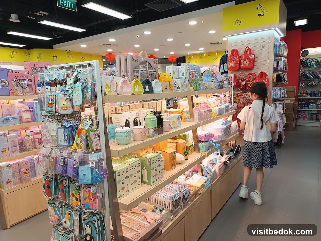 Store Interior with Merchandise