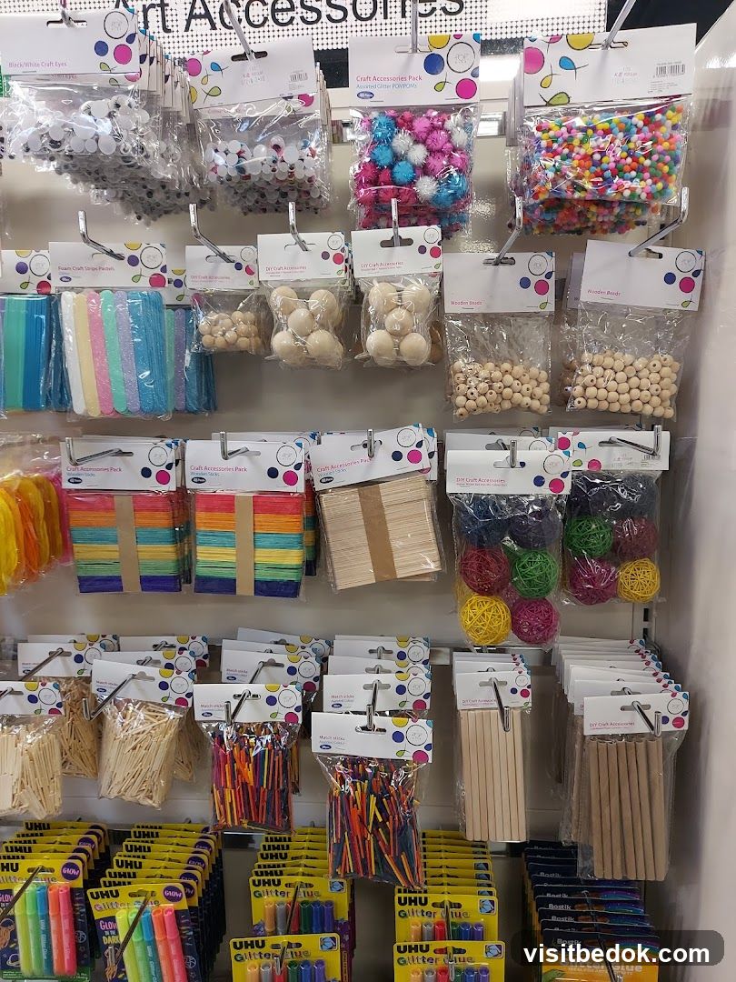 Craft Accessories Display