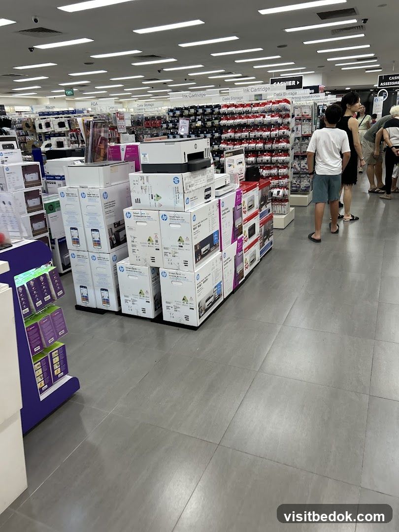 Electronics Store Interior