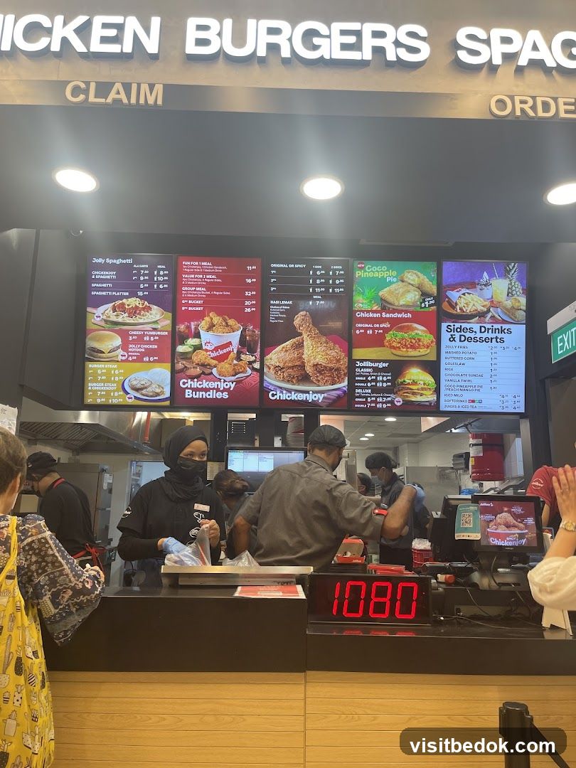 Fast Food Restaurant Counter