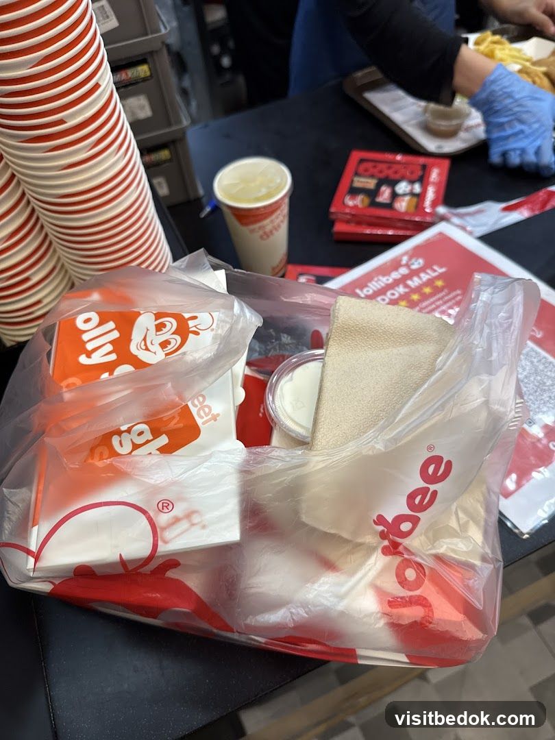 Jollibee Takeout Bag