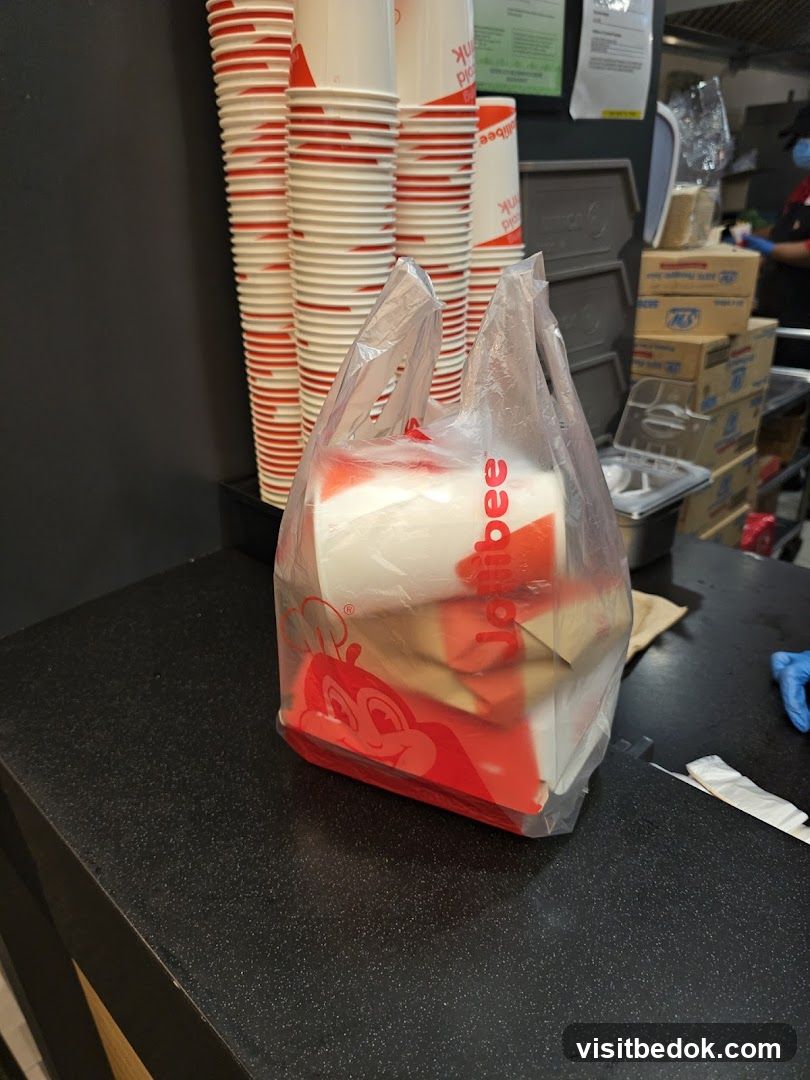Jollibee Takeout Bag