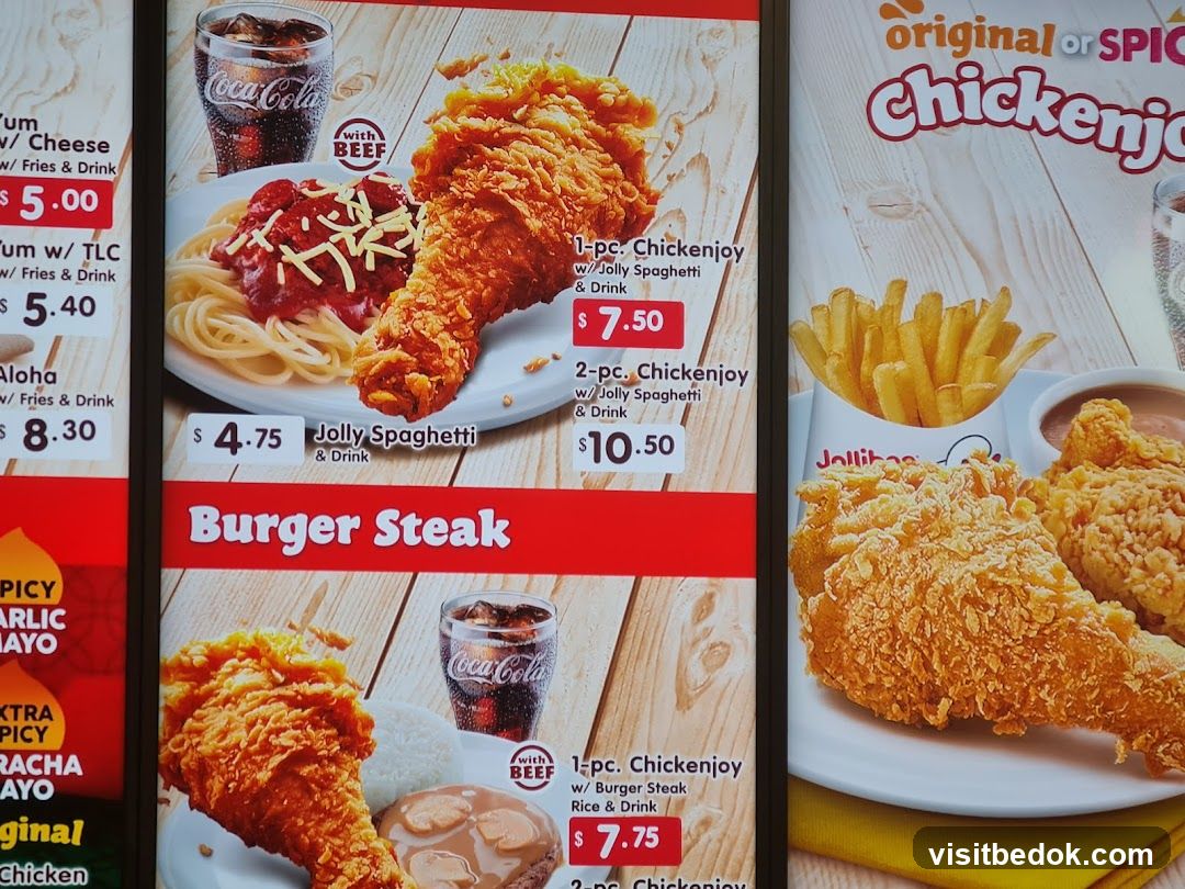 Jollibee Menu