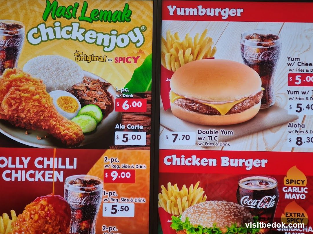 Chickenjoy Menu