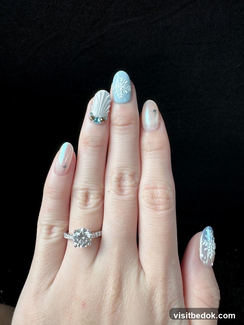 Winter Themed Nails