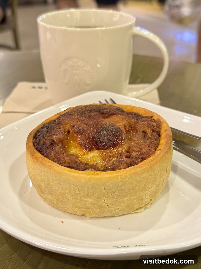 Savory Tart and Coffee
