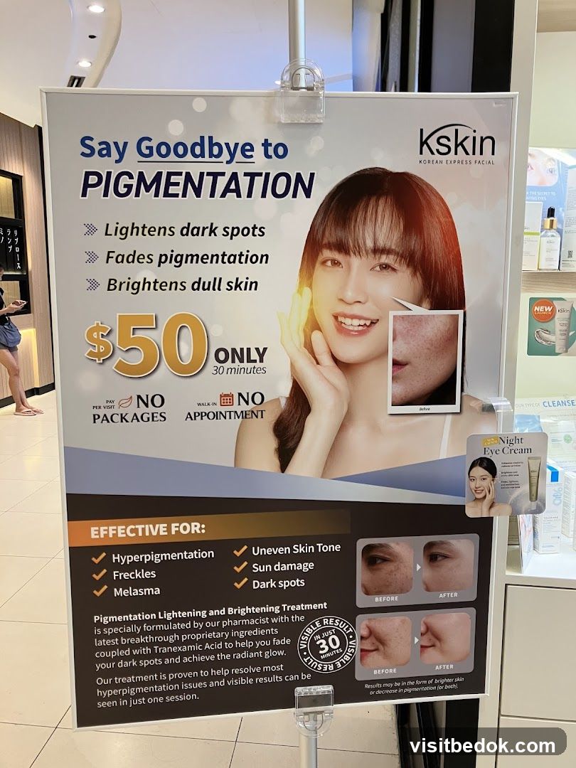Kskin Pigmentation Treatment Advertisement