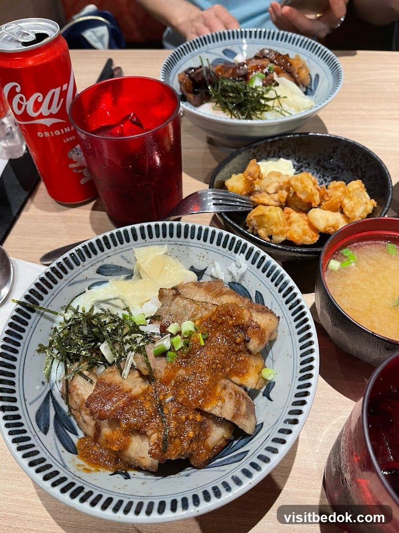 Japanese Food Spread
