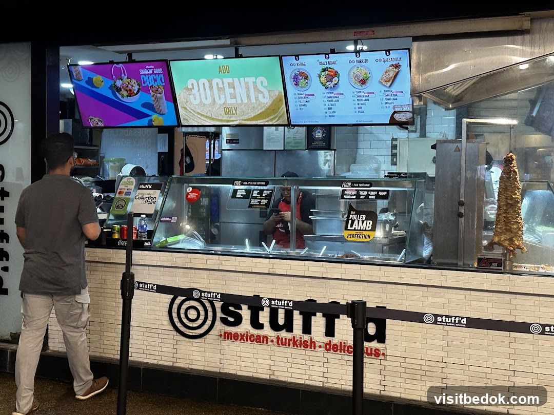Restaurant Counter with Digital Menu