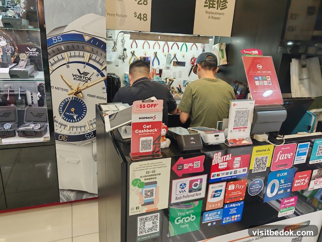 Payment and Repair Counter