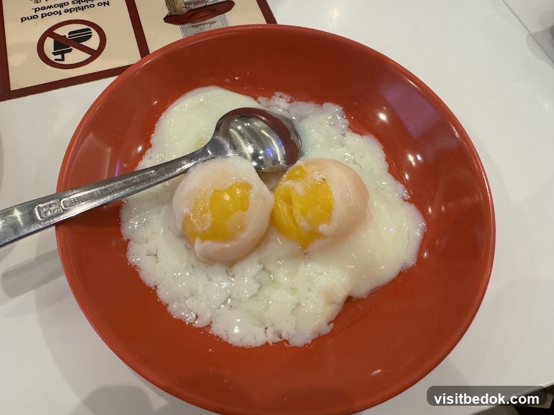 Soft-boiled eggs