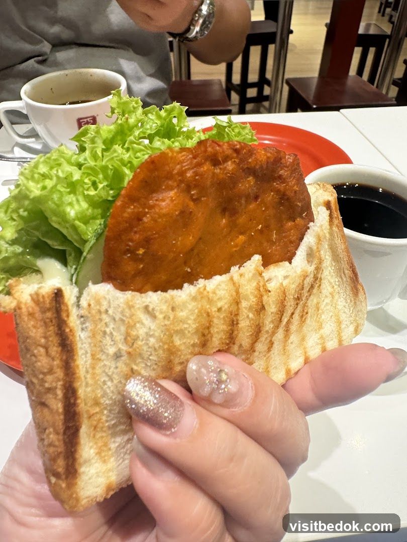 Sandwich and Coffee