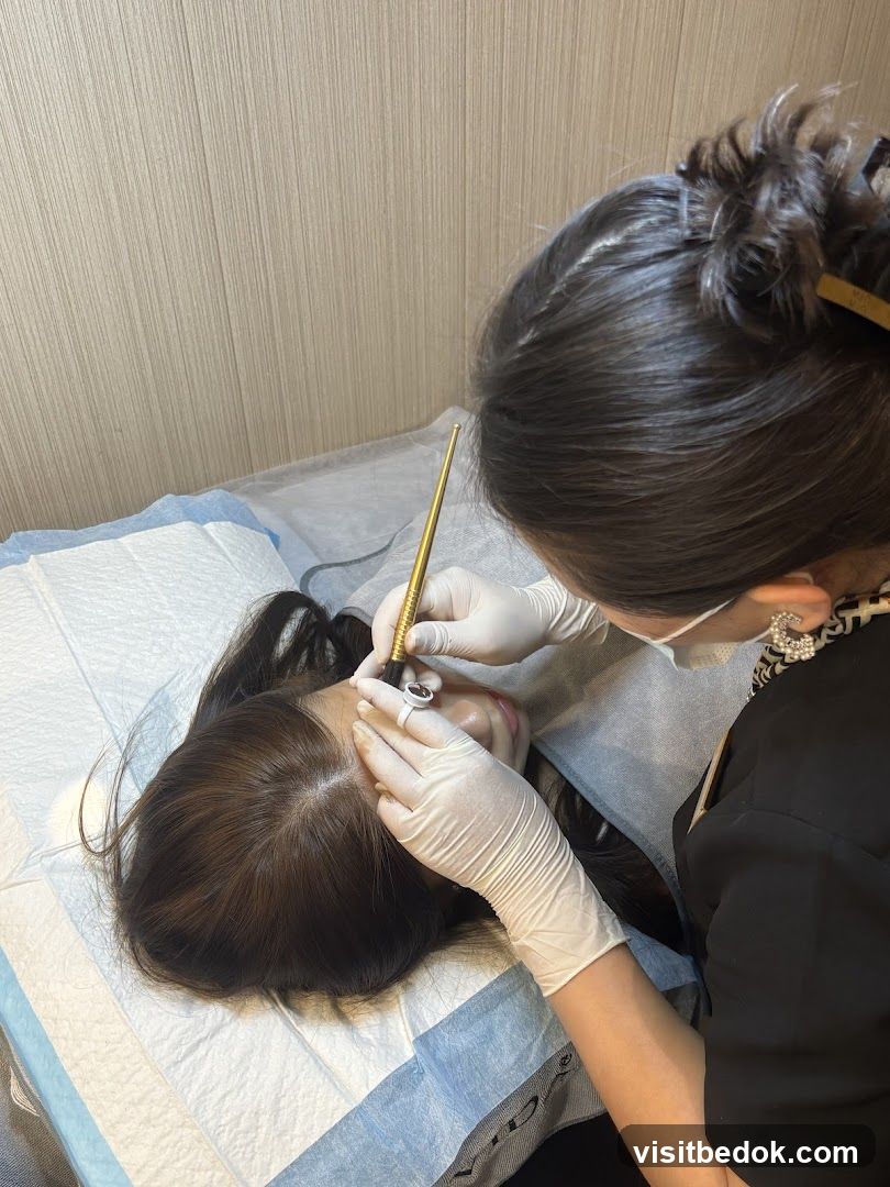 Eyebrow Tattooing Procedure