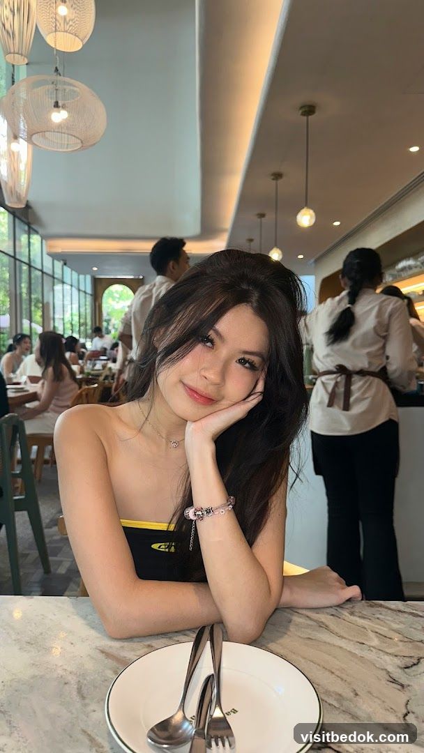 Woman at a Restaurant
