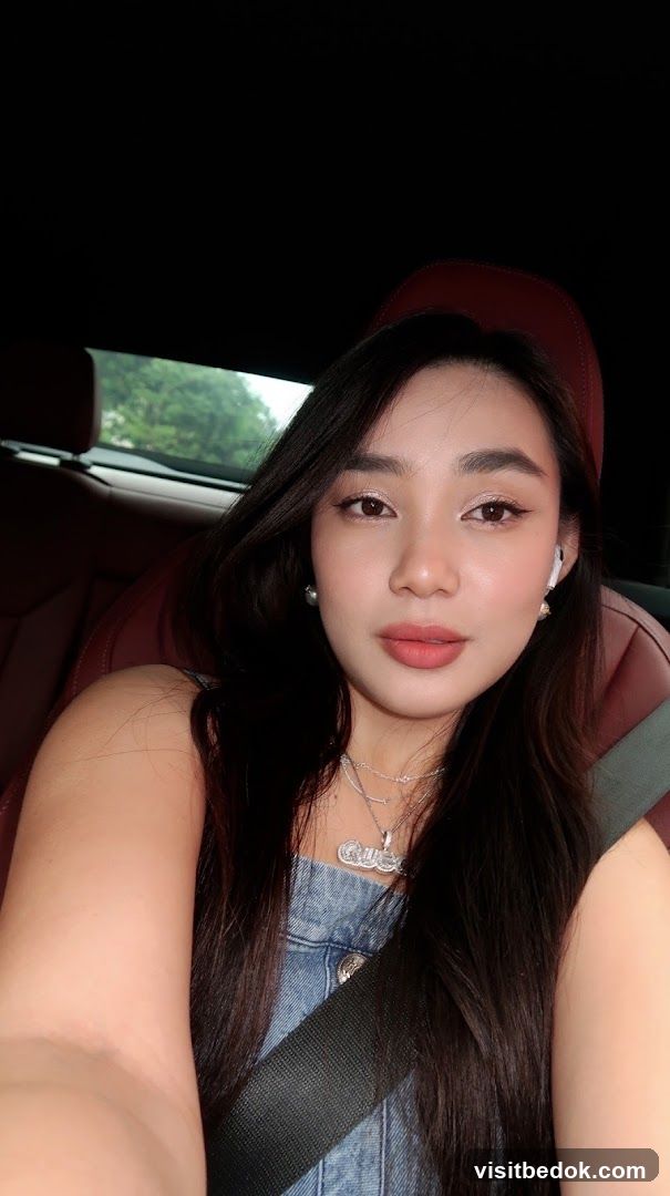Woman in car