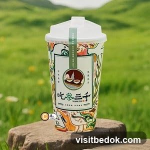 Beverage cup with branding