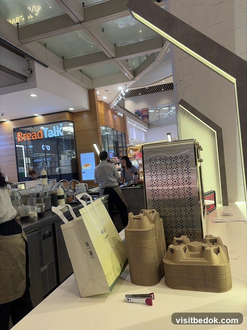 BreadTalk Store Interior