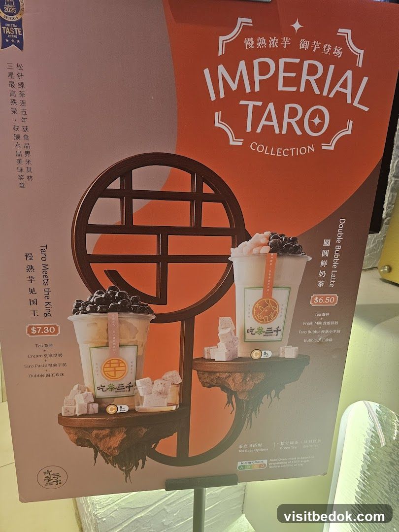 Imperial Taro Collection Menu