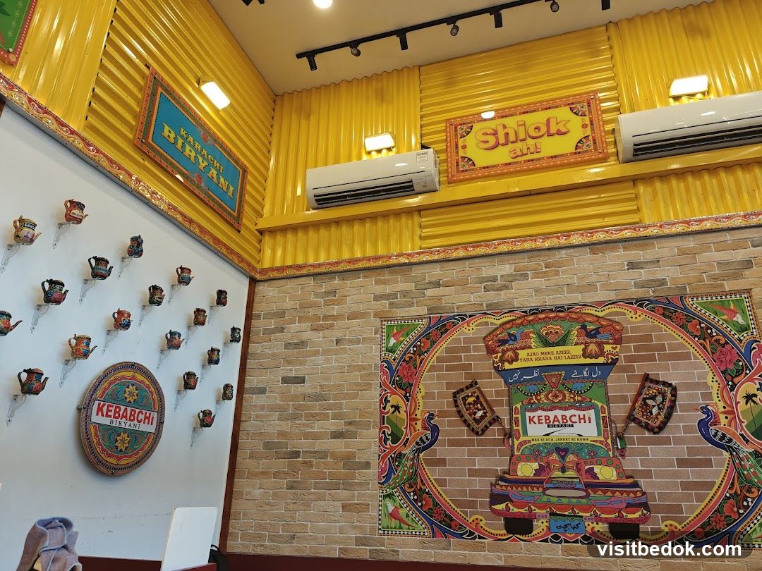 Restaurant Interior with Decorative Elements