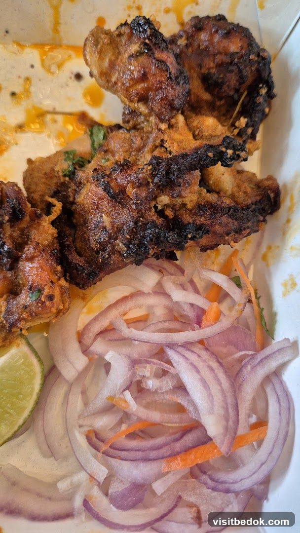 Spicy Chicken with Onion Salad