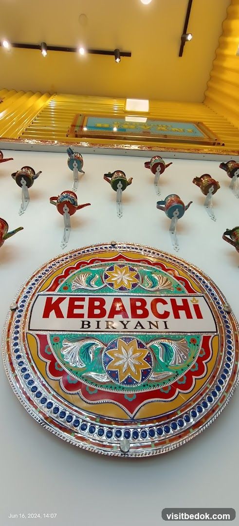 Decorative Kebabchi Biryani Sign