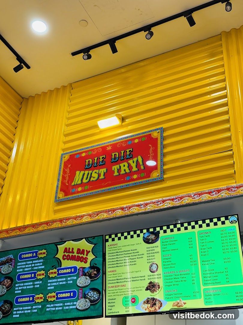 Restaurant Menu and Signage