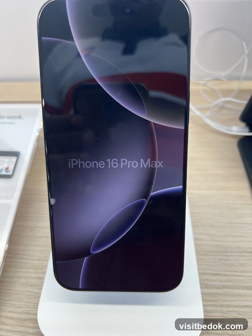 iPhone 16 Pro Max Display