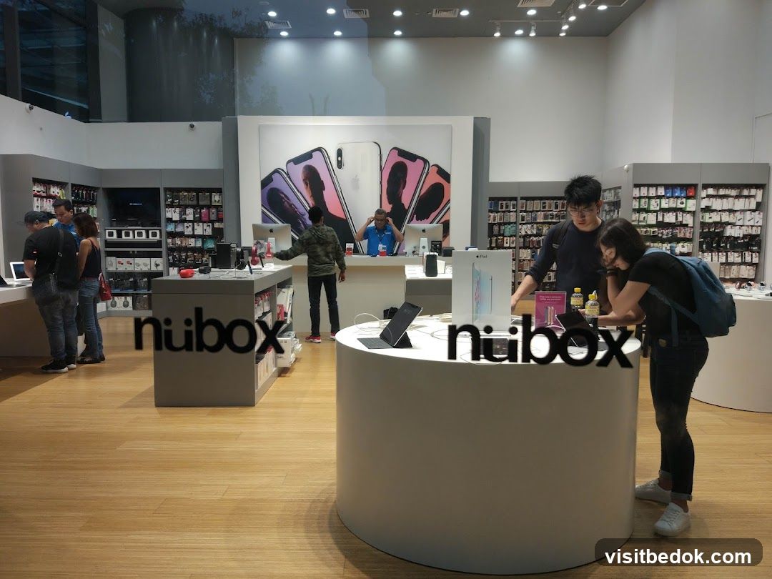 Electronics Store Interior