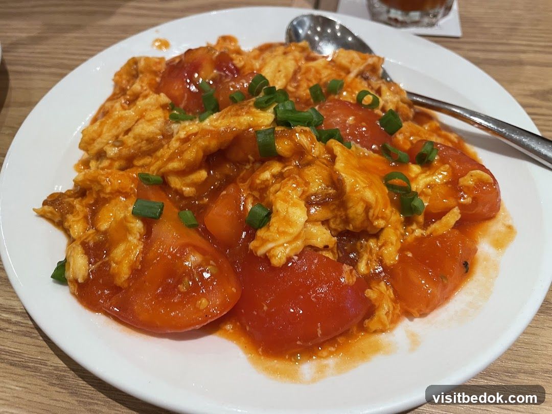 Scrambled Eggs with Tomatoes