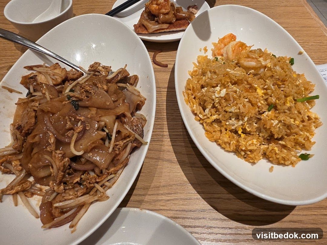 Asian Noodles and Fried Rice